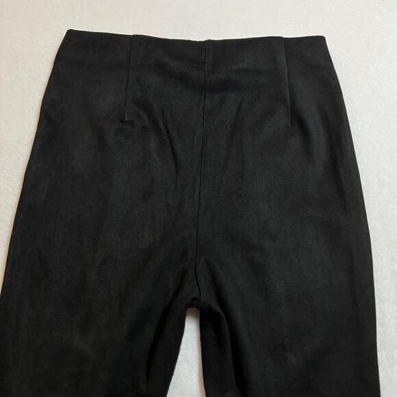 Forever 21 High Rise Faux Suede Pull On Leggings Size Small Minimalist Casual - Picture 5 of 10